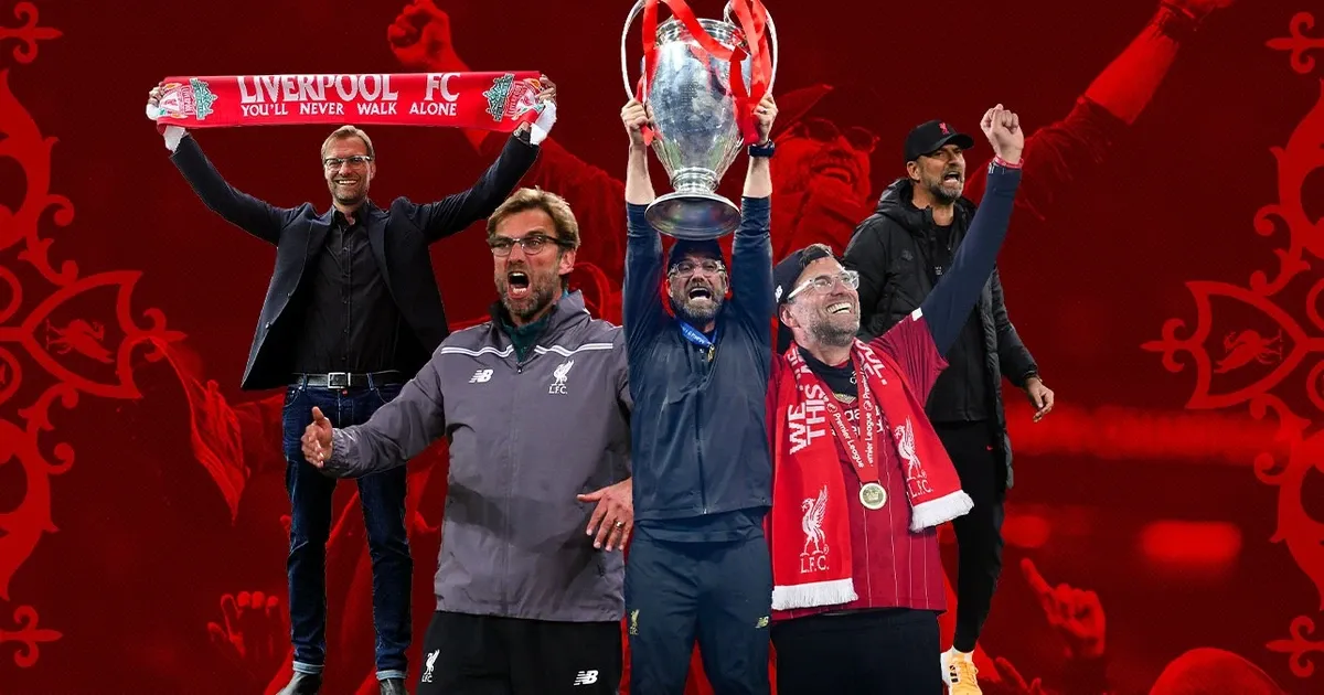 HLV Jurgen Klopp ăn mừng đầy cảm xúc sau chiến thắng lịch sử Liverpool 4-0 Barcelona (2019) tại Anfield