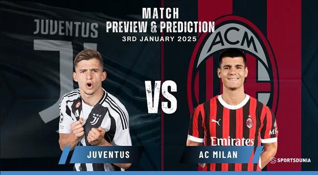 So sánh lịch sử đối đầu gần đây giữa AC Milan và Juventus tại giải vô địch quốc gia Ý Serie A.