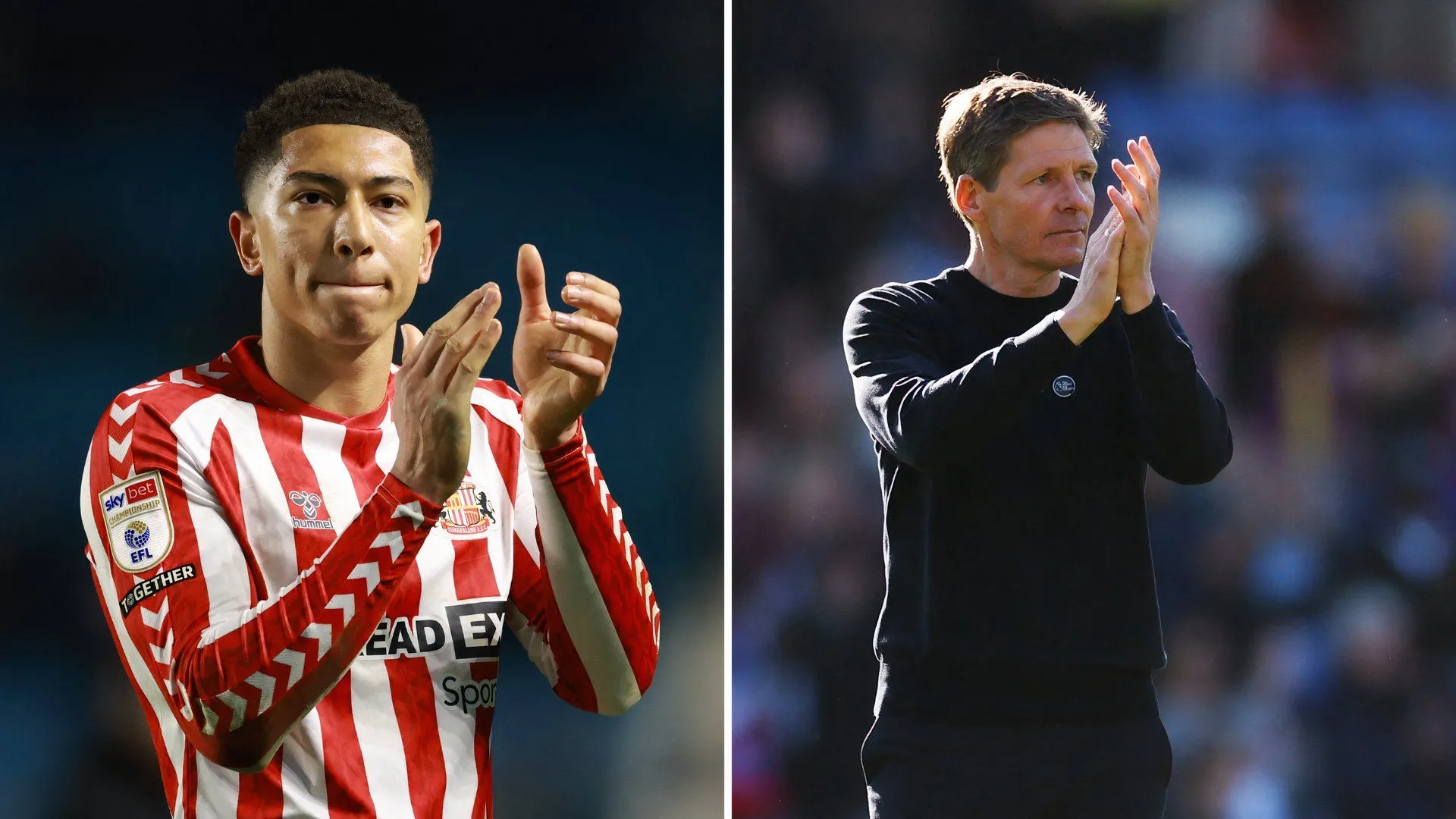 Jobe Bellingham của Sunderland được cho là mục tiêu của Crystal Palace nếu không thăng hạng Premier League