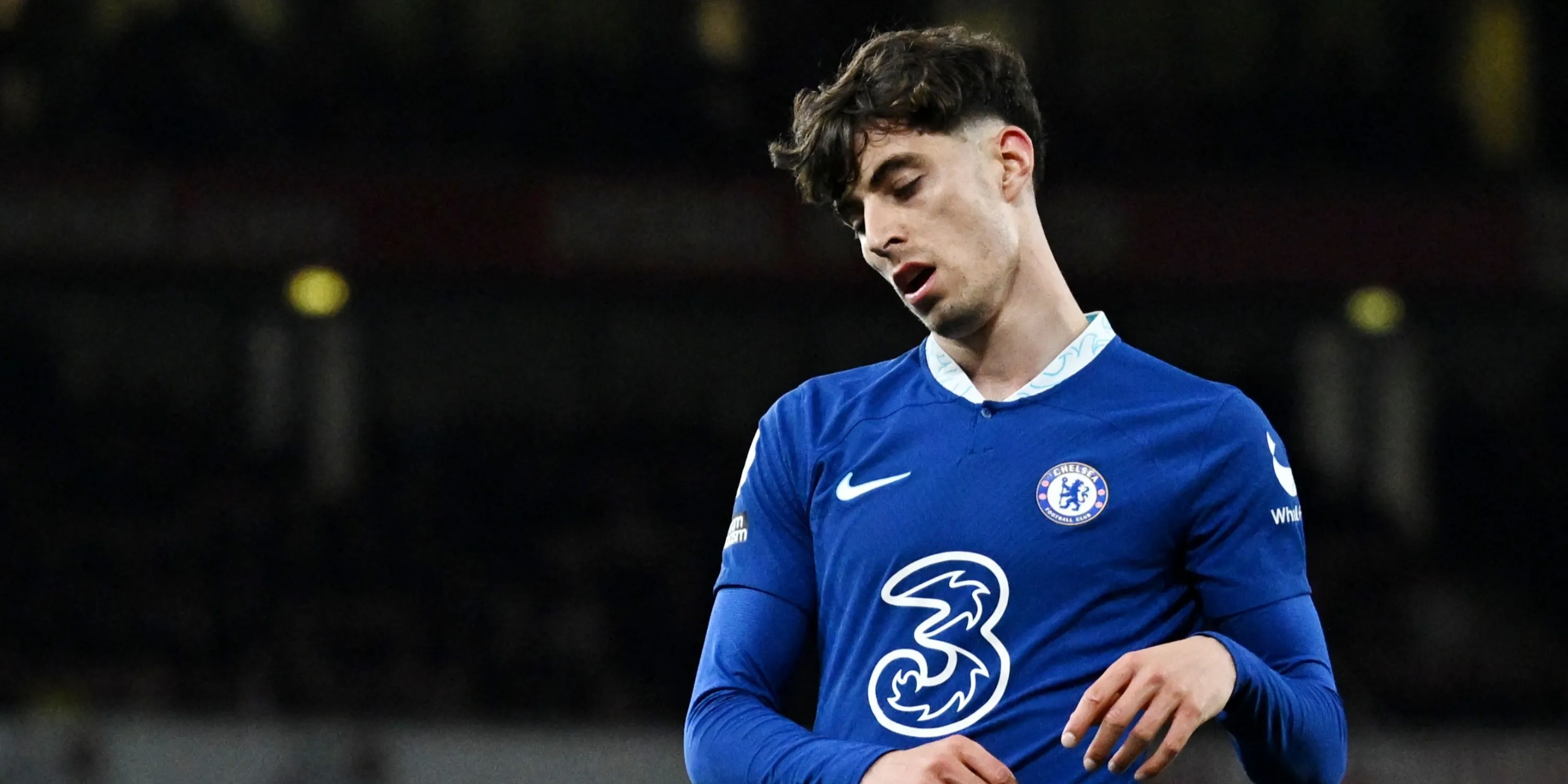 Kai Havertz ăn mừng bàn thắng cho Chelsea