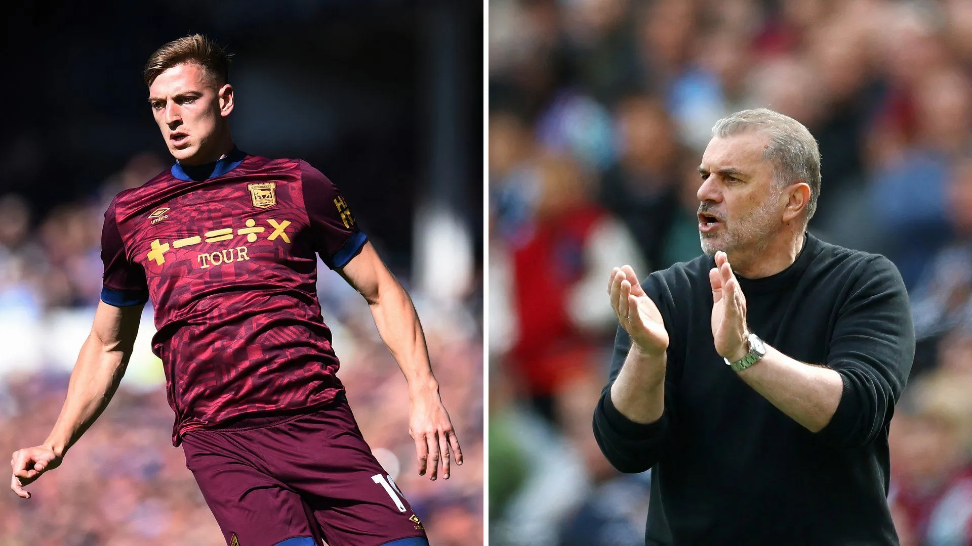 Liam Delap được Tottenham Hotspur quan tâm sau mùa giải ấn tượng cùng Ipswich Town.