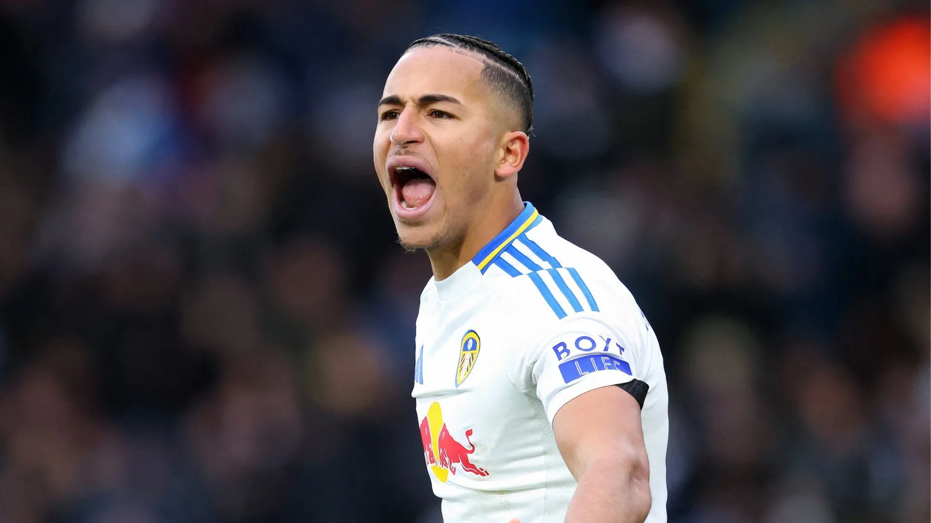 Mateo Joseph trong màu áo Leeds United