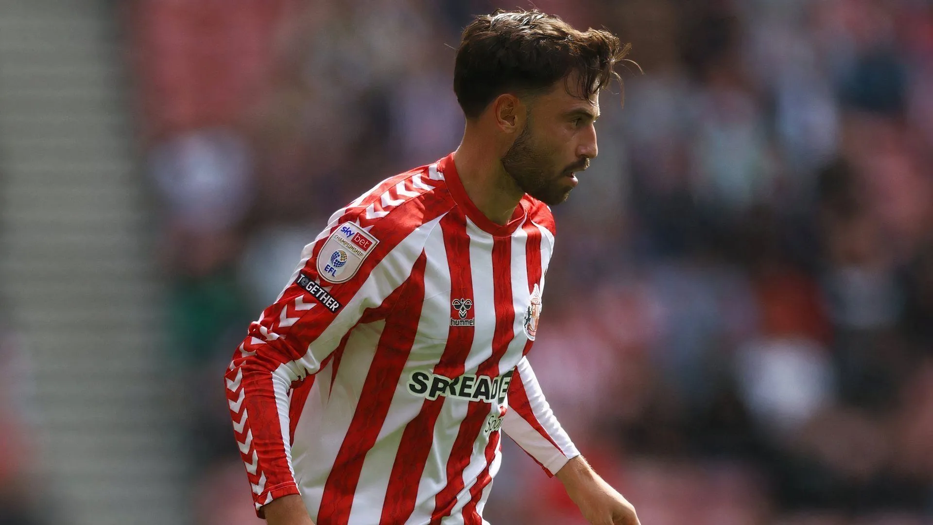 Patrick Roberts của Sunderland trong một trận đấu