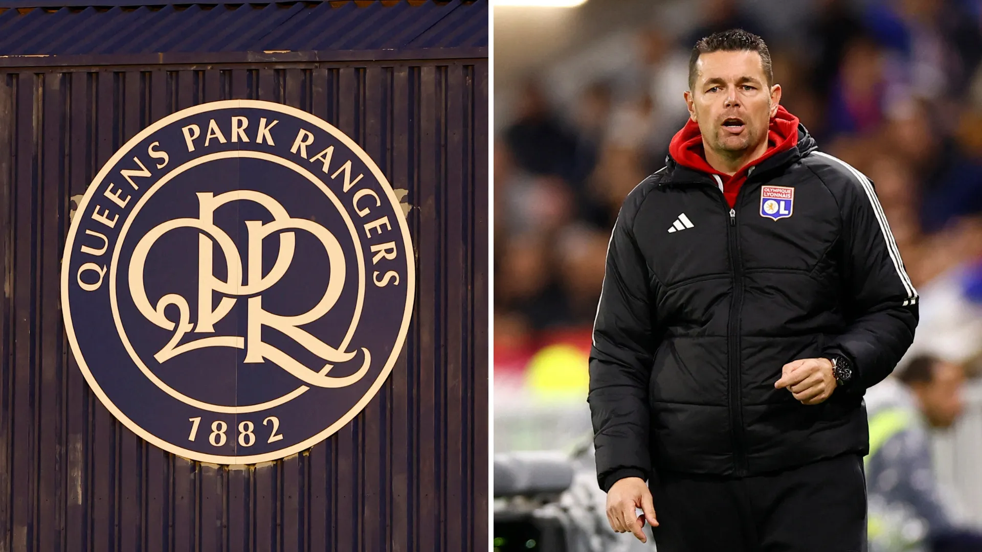 Pierre Sage được liên hệ dẫn dắt QPR sau thành công tại Lyon.