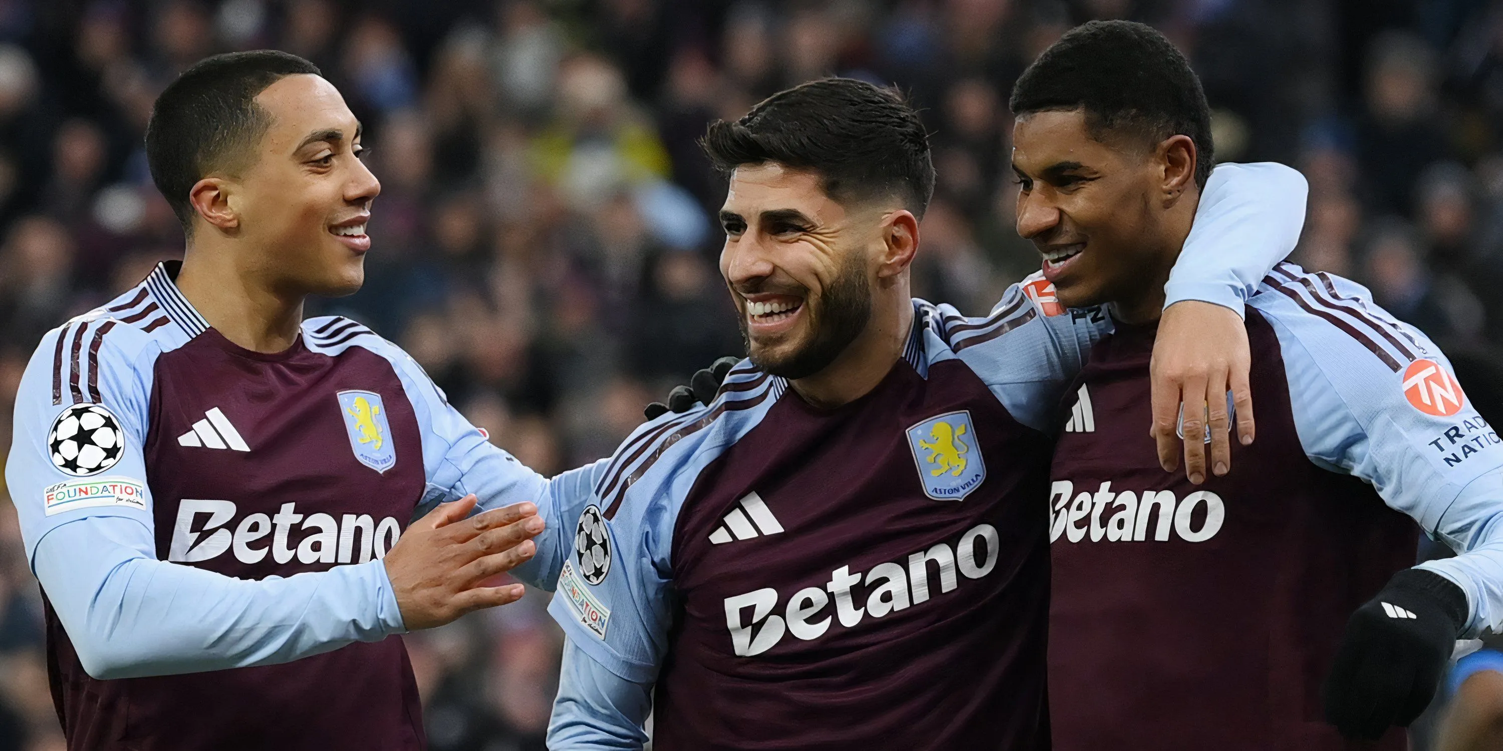 Khoảnh khắc thi đấu của Marco Asensio, Youri Tielemans và Marcus Rashford trong màu áo Aston Villa mùa giải vừa qua