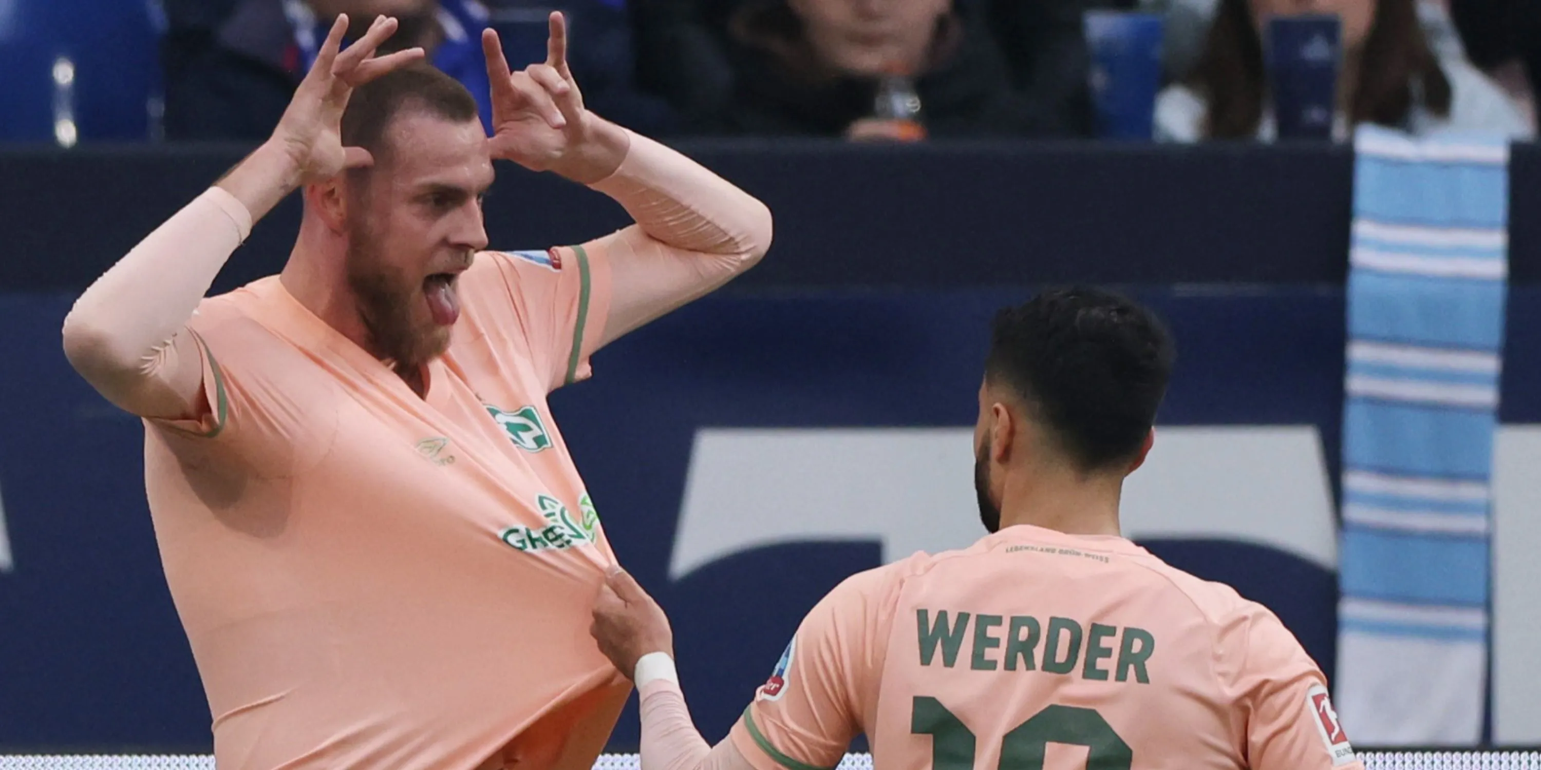 Marvin Ducksch trong màu áo Werder Bremen, mục tiêu chuyển nhượng hàng đầu của Birmingham City