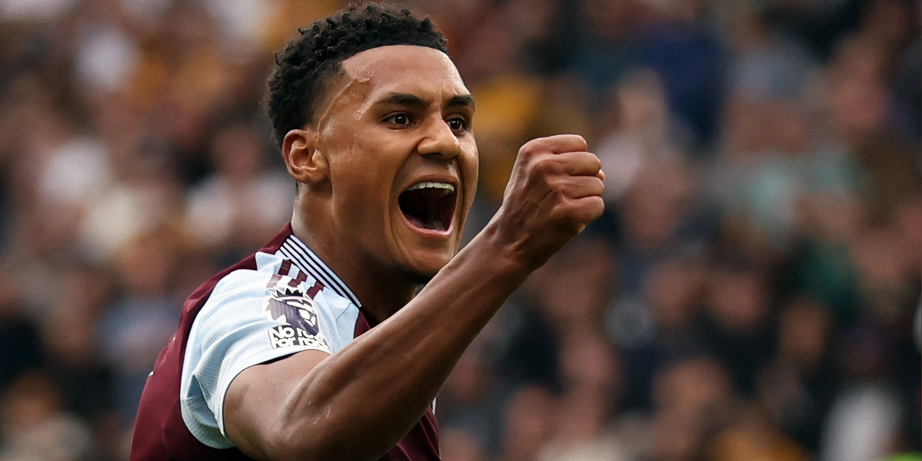 Tiền đạo Ollie Watkins ăn mừng bàn thắng cho Aston Villa, mục tiêu hàng đầu của Ruben Amorim tại Manchester United