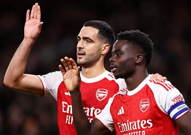 Bukayo Saka tiếp tục là niềm hy vọng trên hàng công Arsenal