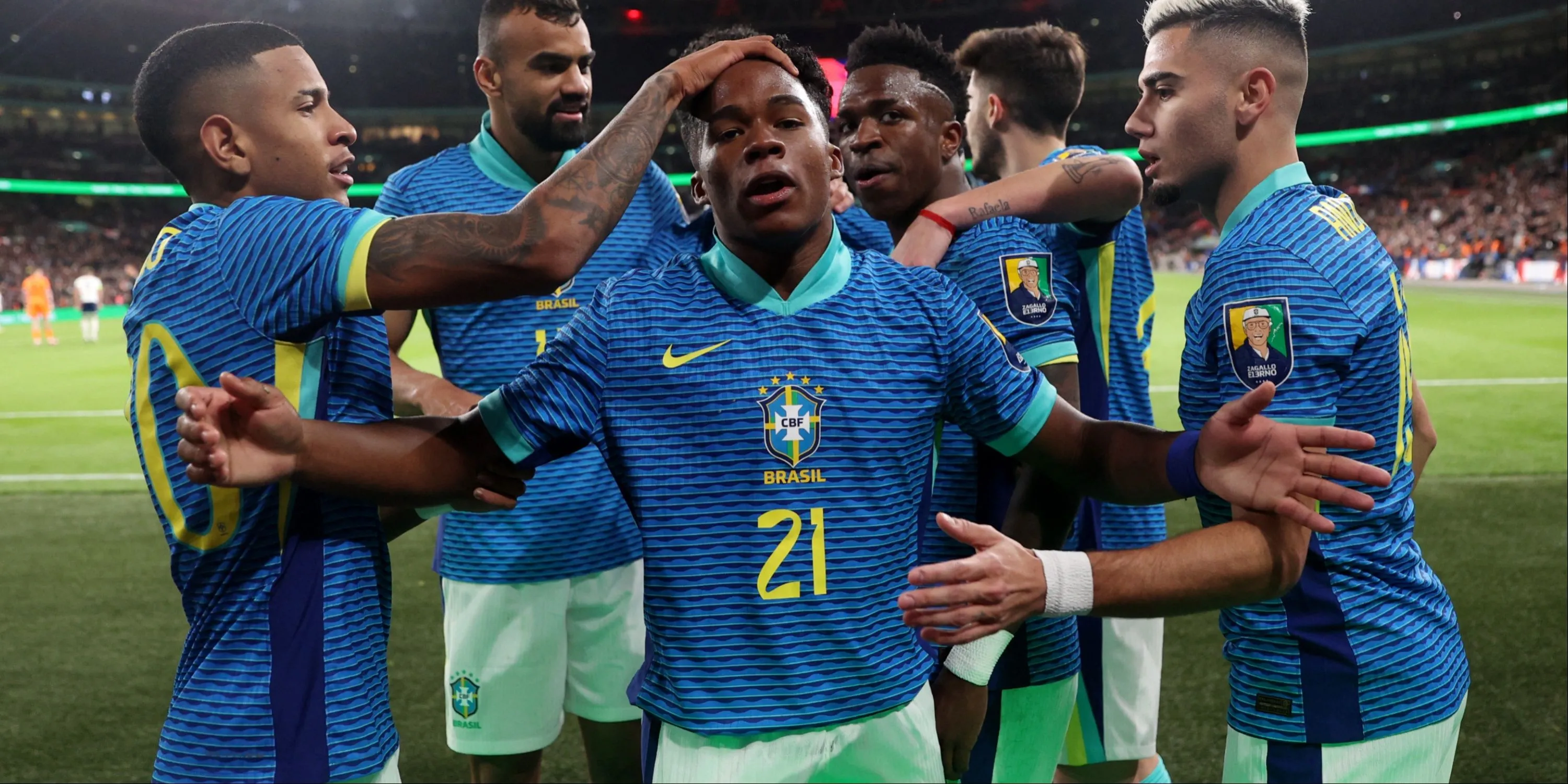 Endrick khoác áo tuyển Brazil, mục tiêu chuyển đến Ligue 1 với sự quan tâm từ Lyon